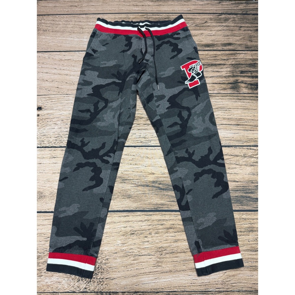 Polo Ralph Lauren Joggers Mens Small Grey Camo P-Wing Athletic Sweatpants